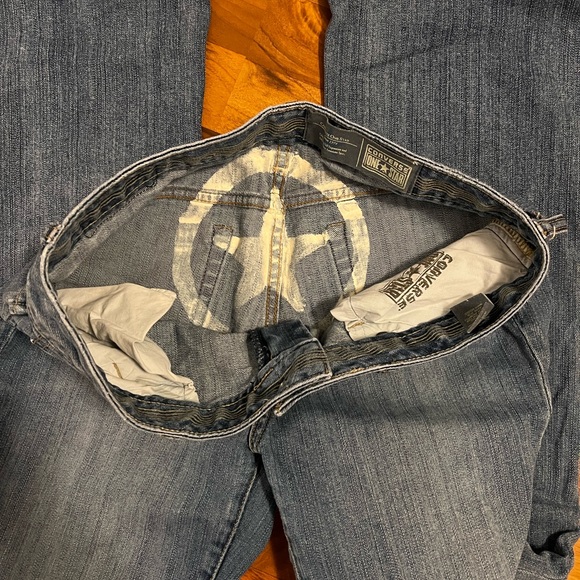 Converse Jeans Kick Boot Low Rise Sz 10 - Picture 7 of 10